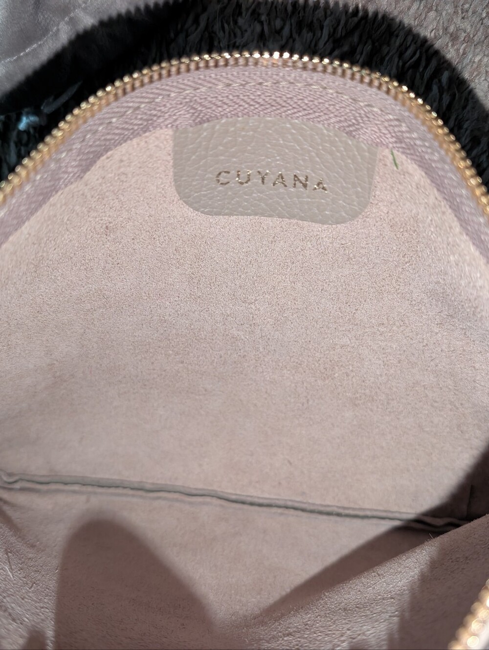 Cuyana Leather Pouch In Sand - Picture 5 of 5